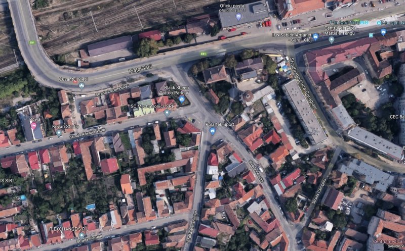 Sens giratoriu nou în zona Gării