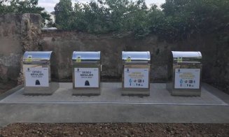 Cinci școli din Cluj vor avea platforme îngropate pentru deșeuri