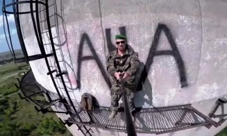 Marius, originar din Cluj, supranumit ”Spiderman din România", a vrut să o ceară pe iubita sa de soţie într-un mod inedit
