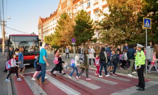 Transportul școlar, prima zi. Efectele asupra traficului