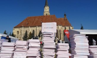 Clujul se pregăteşte de un nou record mondial: cel mai mare număr de persoane care citesc simultan