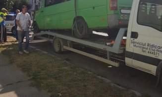 100 mașini abandonate, ridicate la Cluj