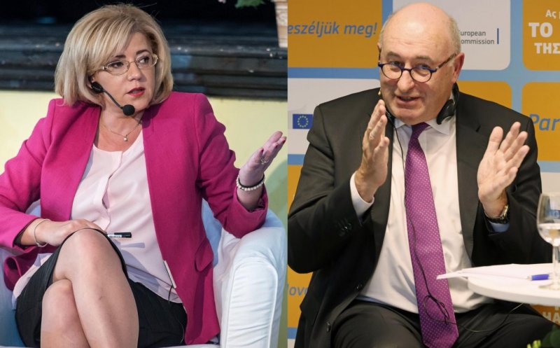 Comisarul european Phil Hogan se va afla astăzi la Cluj. Este însoţit de Corina Creţu şi ministrul Agriculturii. VIDEO LIVE