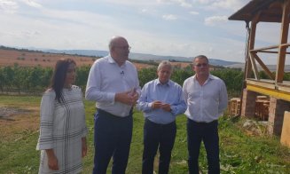 Comisariul european Phil Hogan, pe dealurile Durgăului de la Cluj