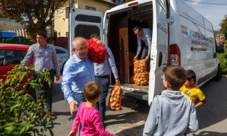 600 kg de legume și fructe, donate pentru centrele destinate persoanelor fără adăpost din Cluj