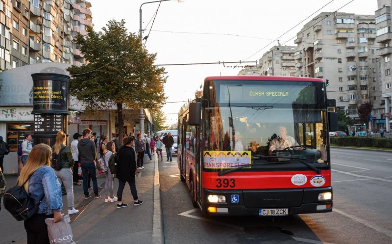 Autobuze dedicate elevilor pentru încă 5 şcoli din Cluj. Proiectul ar putea fi extins din luna noiembrie