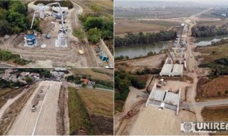 Un tronson al Autostrăzii Sebeş - Turda, la ora macaralelor şi asfaltărilor