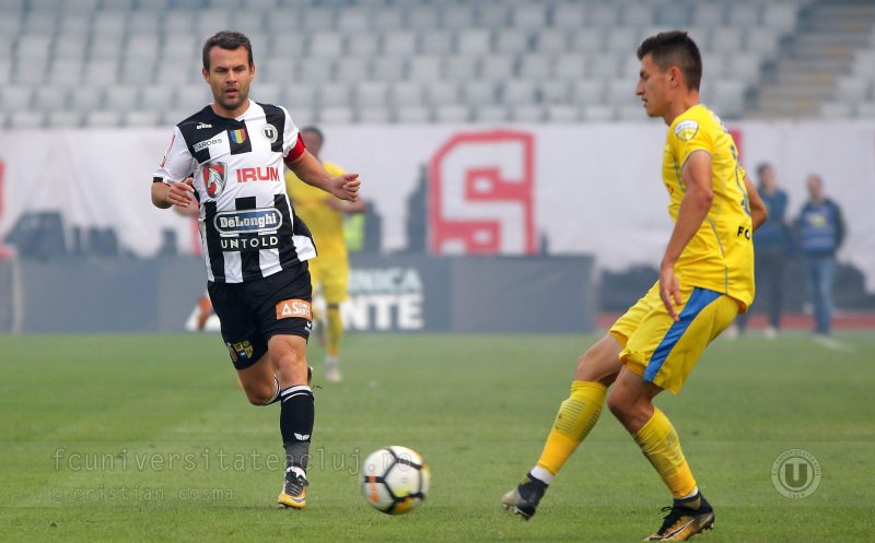 Recital Goga. "U" Cluj a învins Petrolul Ploieşti