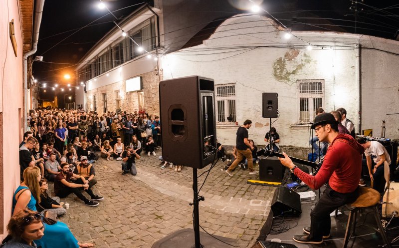 Incă o zi cu jazz pe cea mai necunoscută şi frumoasă pietonală din Cluj