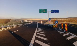 Se deschid inca 9 kilometri de autostradă lângă Cluj. CNAIR vrea să facă vineri recepţia