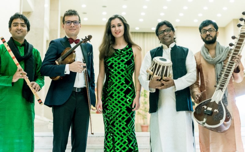 Concert inedit la Cluj. Piese românești rescrise și rearanjate pentru instrumente clasice indiene