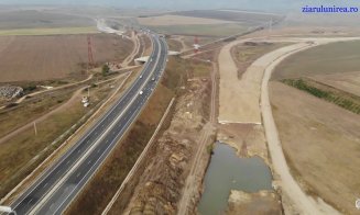 Autostrada Sebeş - Turda. Porţiuni întinse aşteaptă încă balastul stabilizat și straturile de asfalt