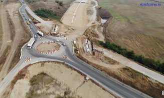 Autostrada Sebeş - Turda. Porţiuni întinse aşteaptă încă balastul stabilizat și straturile de asfalt