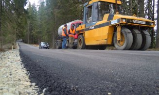 Asfalt pe drumul Gilău  – Mărișel