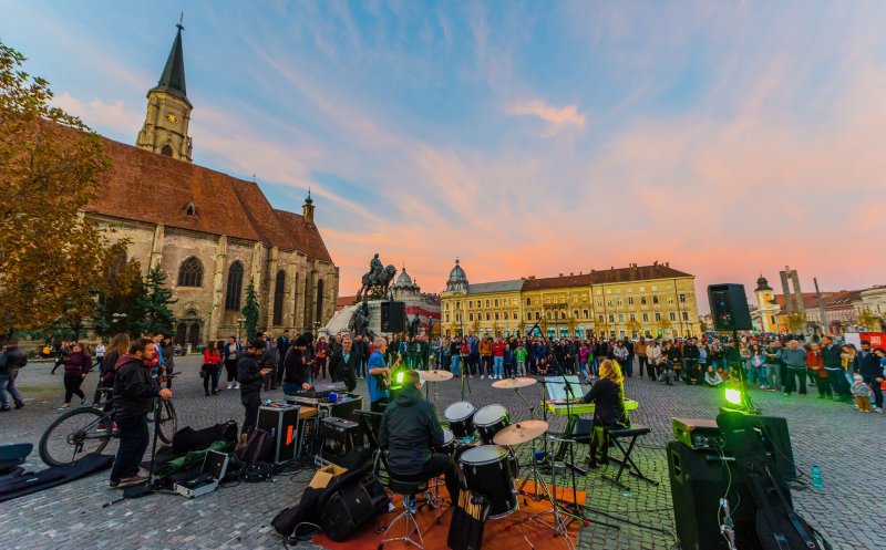 Jazzul ajunge în Piaţa Unirii
