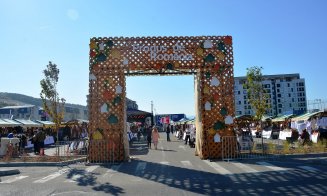 Brânză de burduf, jumări şi vin cu gust de... România, la Cluj