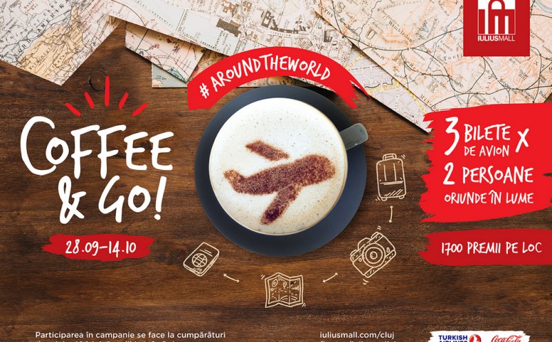 La Iulius Mall Cluj eşti la o cafea distanţă de căltoria mult visată!