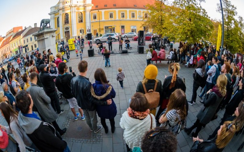 Jazz in the Street 2018. Muzică, dans, magie, acrobații şi teatru, în centrul Clujului