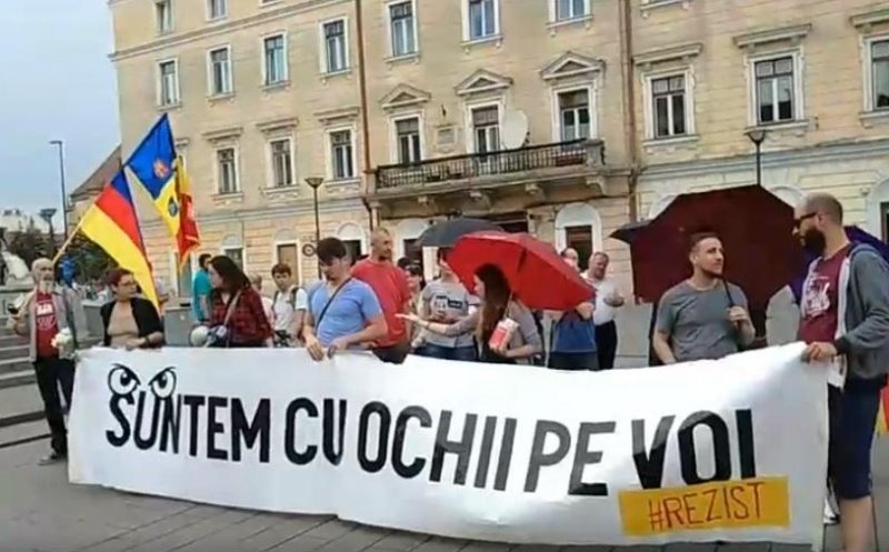 Protest anunţat la Cluj: "Apărăm Democrația. Nu Mai Tolerăm Hoția"