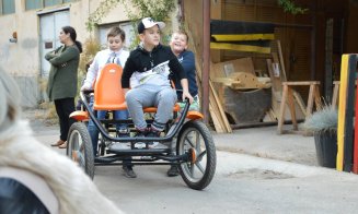 Ziua produselor românești la Cluj. Degustare de struguri, mere, must și brânzeturi făcute de studenți