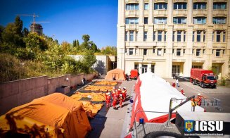 O aeronavă Spartan a transportat la Cluj 15 răniţi după "cutremur"