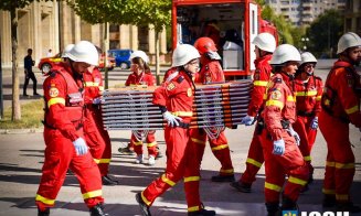 O aeronavă Spartan a transportat la Cluj 15 răniţi după "cutremur"