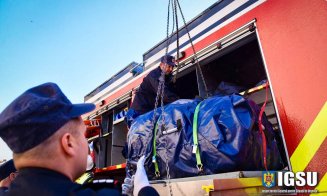 O aeronavă Spartan a transportat la Cluj 15 răniţi după "cutremur"