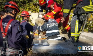 O aeronavă Spartan a transportat la Cluj 15 răniţi după "cutremur"