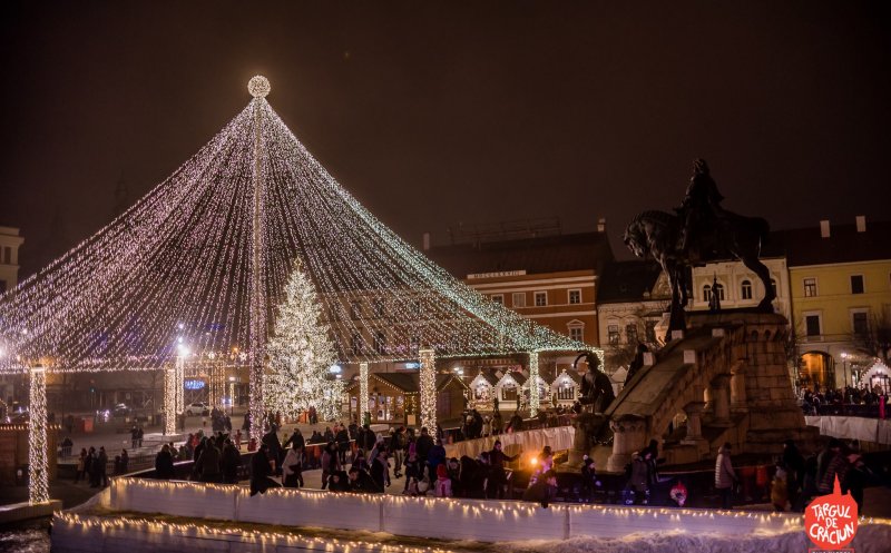 Târgul de Crăciun din Cluj  îşi deschide porţile în noiembrie. Noutăţile ediţiei 2018
