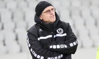 Mircea Cojocaru, după primul meci pe banca Universității Cluj: “Până acum am confundat Liga a 2-a cu Liga a 3-a”