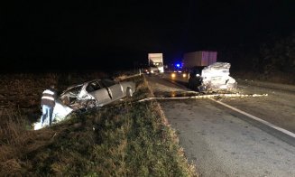 Şoferul TIR-ului care a provocat accidentul de lângă Gherla s-a sinucis. Cinci persoane au ajuns la spital