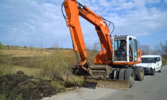 Lucrări de întreţinere pe drumul județean Filea de Jos  - Săcel