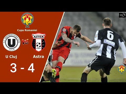U Cluj - Astra Giurgiu s-ar putea termina 3:0