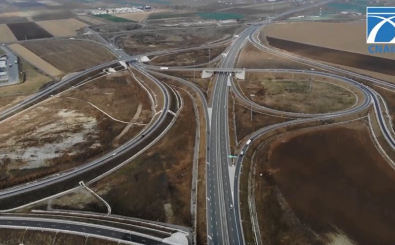 Cel mai spectaculos nod rutier din România este lângă Cluj
