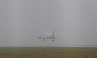 Ceață pe aeroport. Un zbor vine cu o întârziere de 17 ore!