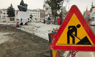 Concursul de viteză Mihai Viteazul. Când va fi gata piața GALERIE FOTO