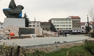 Concursul de viteză ‘’Mihai Viteazu’’. Când va fi gata piața GALERIE FOTO