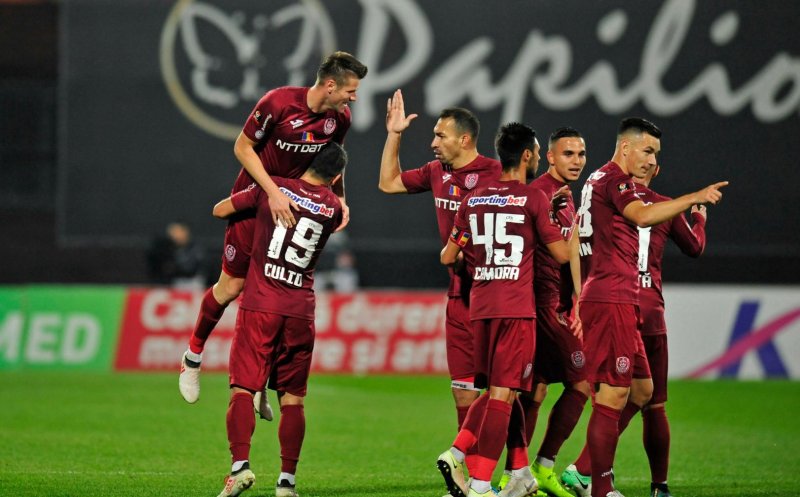 CFR Cluj, victorie la limită pe sinteticul de la Chiajna. Djokovic a marcat unicul gol al partidei