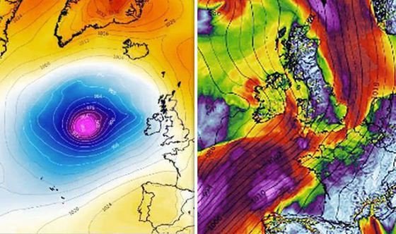 Ciclon arctic peste Europa.  Ar putea fi cea mai geroasă iarnă din ultimii ani