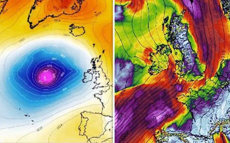 Ciclon arctic peste Europa.  Ar putea fi cea mai geroasă iarnă din ultimii ani