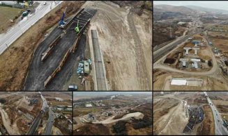 Autostrada Sebeș-Turda: Lucrări unde DN 1 va trece peste drumul de mare viteză