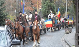 Convoiul Unirii a plecat din Cluj-Napoca spre Alba Iulia