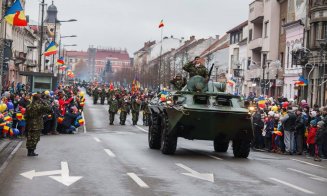 CENTENAR. 430 militari şi 71 de mijloace tehnice la parada de 1 Decembrie de la Cluj