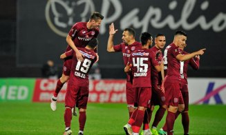 CFR Cluj - FC Voluntari 5-0. Campionii și-au încălzit fanii cu o victorie în fața "lanternei roșii"