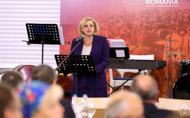 Corina Creţu, la Cluj: "Nu avem voie să ieşim de pe acest drum european"
