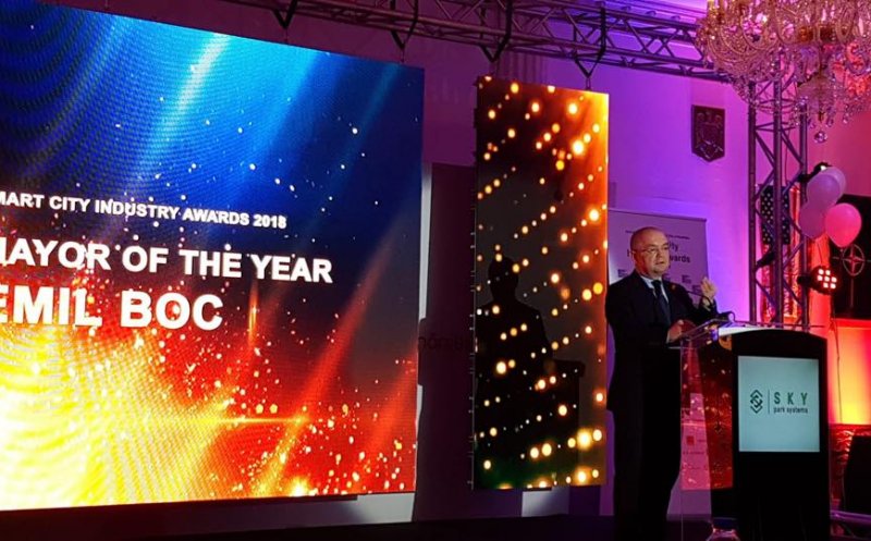 Boc este Primarul Anului 2018! Edilul Clujului, premiat pentru proiectele “smart city”