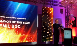 Boc este Primarul Anului 2018! Edilul Clujului, premiat pentru proiectele “smart city”