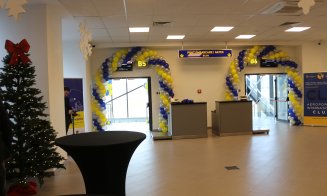 Două porți noi de îmbarcare și un salon de așteptare au fost inaugurate la Aeroportul Cluj. Cum arată spațiile