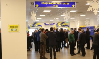 Două porți noi de îmbarcare și un salon de așteptare au fost inaugurate la Aeroportul Cluj. Cum arată spațiile