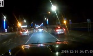 IMAGINI ŞOCANTE! Doi pietoni și-au văzut moartea cu ochii. "Bine că nu a ajuns la știri pentru carnagiu!"